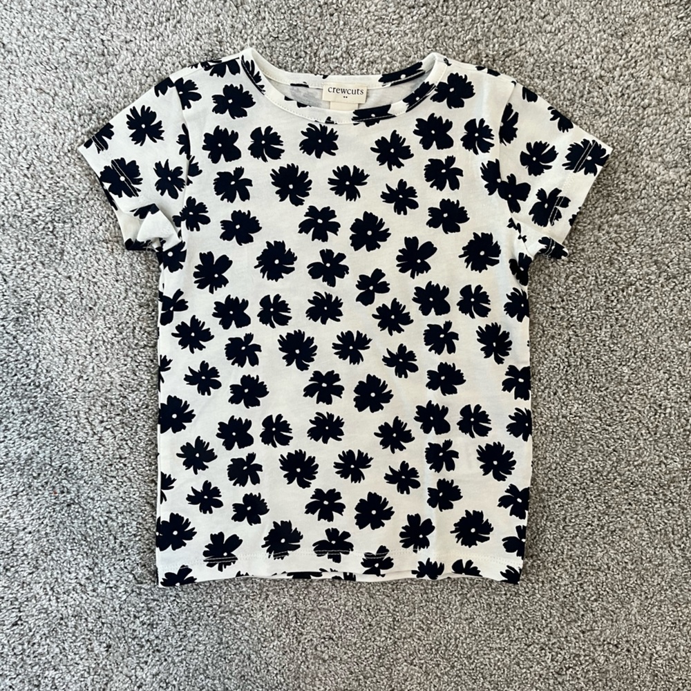 J.CREW Crewcuts floral T-shirt